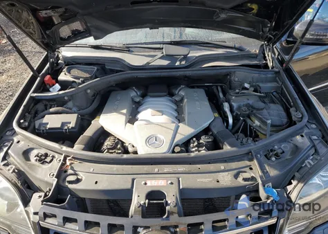 2011 Mercedes-Benz Ml 63 Amg z USA, uszkodzony, nr VIN 4JGBB7HB4BA684061